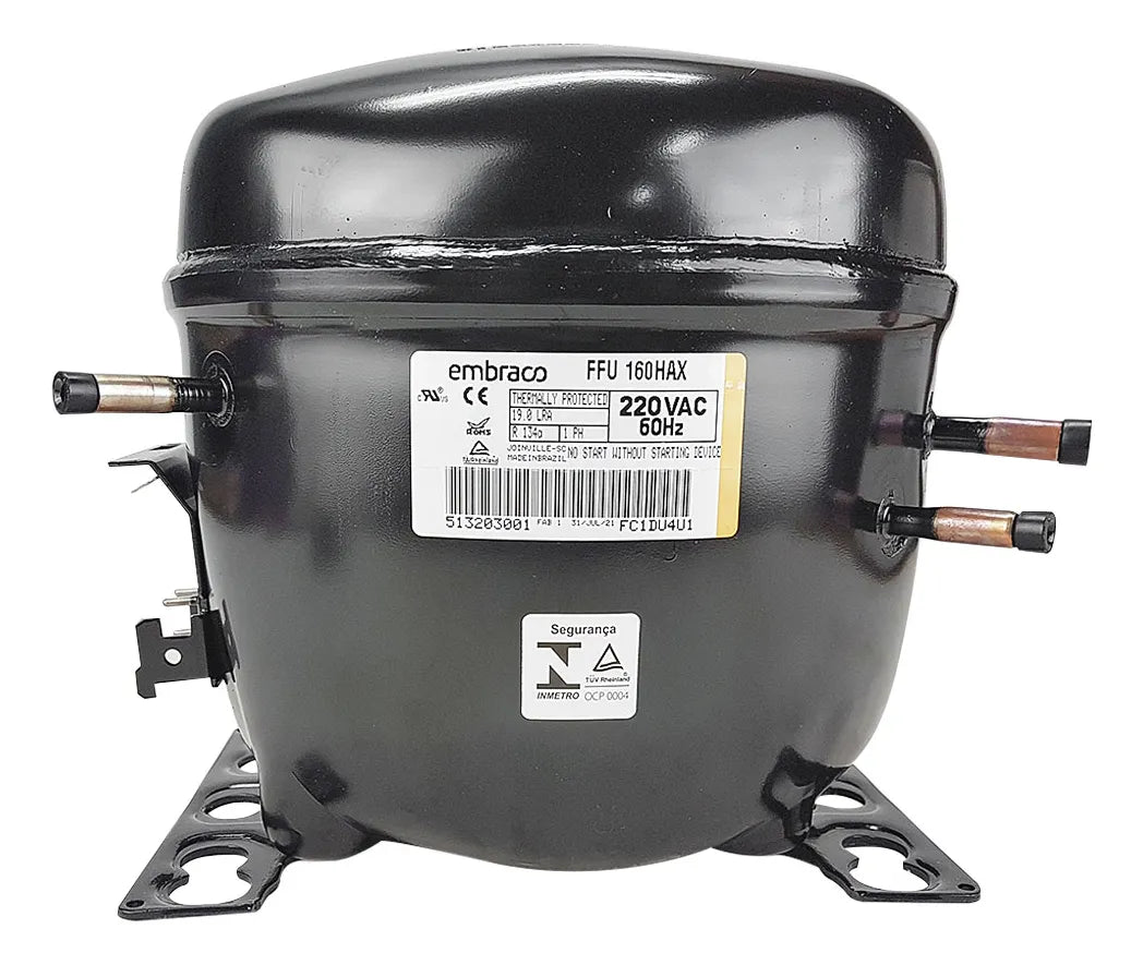 COMP EMBRACO 1/2 R134 220V FFU160HAX. 7,