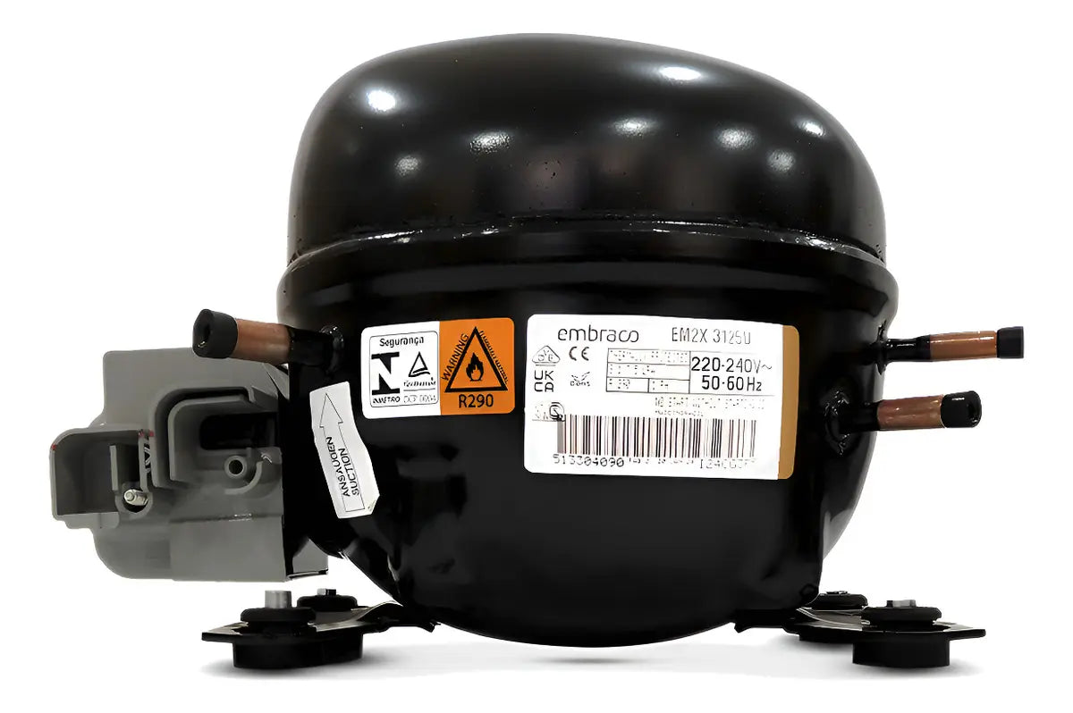 COMP EMBRACO 1/3 R290 127V EM2X3125U L-M BP+