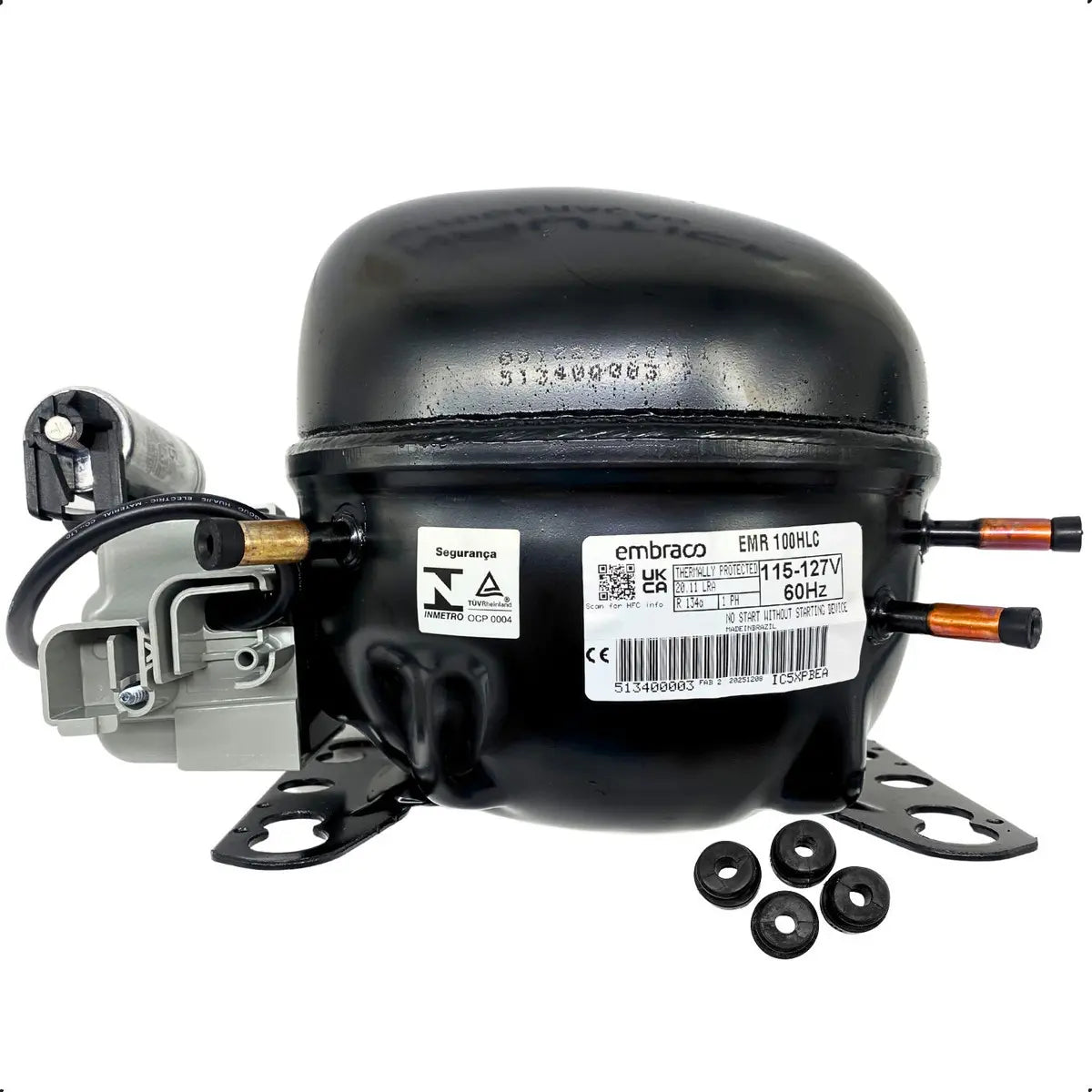 COMP EMBRACO 1/3 R134 220V EGAS100HLR